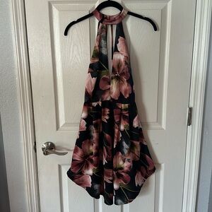 NWT halter mini dress